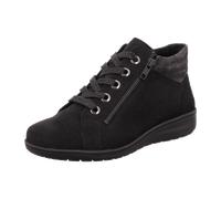 Solidus Da. Schnürstiefelette Schwarz für Damen, schwarz, Größe 38 ½ EU / 5,5 UK