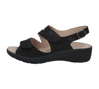 Solidus Damenschuhe Orthopädische Schuhe NUBUK/PARIS schwarz PARIS schwarz - Gr. - 5 UK