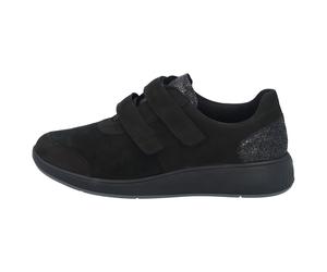 Solidus Damenschuhe Orthopädische Schuhe NUBUK/SUEDE STR/CIGNO schwarz CIGNO schwarz - Gr. - 4 UK
