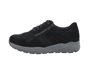 Solidus Damenschuhe Orthopädische Schuhe SUEDE/SUEDE STRETCH schwarz SUEDE/SUEDE STRETCH schwarz - Gr. - 42.5 EU | 8.5 UK