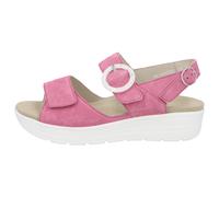 Solidus Damenschuhe Orthopädische Schuhe VELOUR fuxia - Gr. - 5 UK