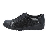 Solidus Damenschuhe Orthopädische Schuhe VITELLO/PERLLACK/SHAPE schwarz SHAPE schwarz - Gr. - 9 UK