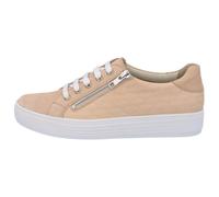 Solidus Damenschuhe Schnürschuhe NUBUK/RHOMBUS apricot RHOMBUS apricot - Gr. - 5 UK