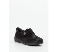 Solidus Klettschuh Kate in schwarz in Größe: 41 für Damen Weite: K