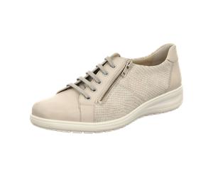 Solidus Komfort Schnürschuhe für Damen, beige, Größe 42 EU / 8 UK