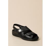 Solidus Sandale in schwarz in Größe: 41 für Damen Weite: H