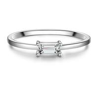 Glanzstücke München - Ring Sterling Silber Zirkonia in Silber Ringe Damen