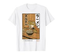 Solo Ramen Club Frosch Japanische Nudelsuppe Retro Manga Kunst Preisgünstiges Grafik-T-Shirt, Herren, Weiß, XL