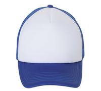 SOLS - "Bubble" Baseball-Mütze (Weiß/Königsblau) Einheitsgröße