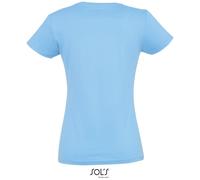 SOLs Collection Cotton Classics-25.1502 Schweres Damen T-Shirt Gr. 2XL sky blue