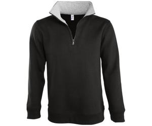 SOLs Collection Cotton Classics-25.4730 Sweater mit 1/4 Zip Gr. M black