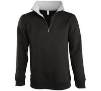 SOLs Collection Cotton Classics-25.4730 Sweater mit 1/4 Zip Gr. XXL black
