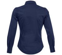 L634 SOL´S Damen Langarm Stretch Hemd Eden Dark Blue M