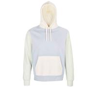 SOLS - "Collins" Kapuzenpullover für Herren/Damen Unisex (Cremiges Blau/Cremeweiß/Cremiges Grün) S