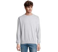 SOLS - "Columbia" Sweatshirt für Herren/Damen Unisex, Rundhalsausschnitt (Grau meliert) 4XL