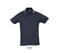 SOLS - Contrast-Polo Practice Navy - Gr. - L