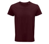 SOLS - "Crusader" T-Shirt, aus biologischem Anbau für Herren (Burgunder) XS