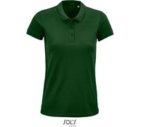 L03575 SOL´S Planet Damen Polo Shirt Bottle Green L