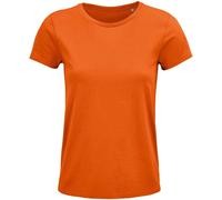 SOLS Damen/Damen Crusader Bio T-Shirt (Orange) S