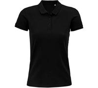 SOLS Damen/Damen Planet Bio-Poloshirt (Schwarz) S