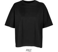 SOLS Damen Oversize T-Shirt 03807 deep black L