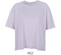 L03807 Sol´s Damen Boxy T-Shirt in Übergröße Lilac XS