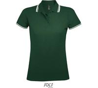 SOLS Damen Piqué Polo 00578 forest green/white XL