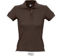 SOLS Damen Piqué Polo 11310 chocolate S