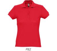 Sol's Polo Passion L513 Damen Piqué Rot L