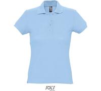 Sol's Damen Poloshirt Passion L513 Himmelblau XXL
