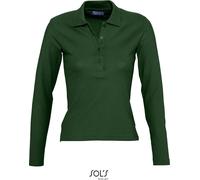 SOLS Damen Piqué Polo langarm 11317 golf green S