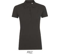 SOLS Damen Piqué Stretch Polo 01709 charcoal melange M