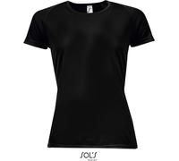 SOLS Damen Raglan Sport Shirt T-Shirt 01159 black L