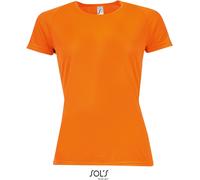SOLS Damen Raglan Sport Shirt T-Shirt 01159 neon orange L
