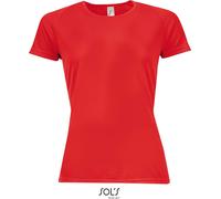 SOLS Damen Raglan Sport Shirt T-Shirt 01159 red M