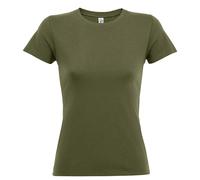 SOLS Damen Regent Kurzarm T-Shirt (Grün) L