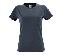 SOLS Damen Regent Kurzarm T-Shirt (Mittelgrau) 3XL