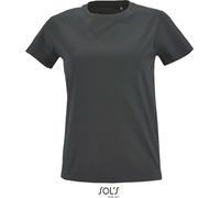 SOLS Damen Slim Fit T-Shirt 02080 dark grey (solid) L