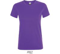 L01825 SOL´S Regent Damen T-Shirt Kurzarm Dark Purple M