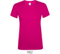Sol's Damen T-Shirt Regent Kurzarm Fuchsia XXL