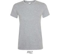 L01825 SOL´S Regent Damen T-Shirt Kurzarm Grey Melange L
