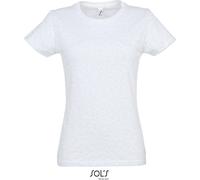 L191 SOL´S Imperial Damen T-Shirt Ash (Heather) XL