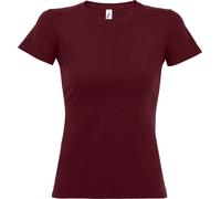 SOL'S Damen Imperial Women T-Shirt, Burgunderrot, L