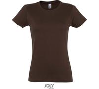 SOLS Damen T-Shirt 11502 chocolate L