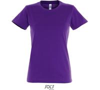 L191 SOL´S Imperial Damen T-Shirt Dark Purple XXL
