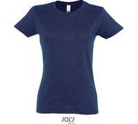 Sol's T-Shirt Imperial Women Damen French Navy Größe M