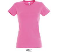 Sol's Damen Rundhals-T-Shirt Imperial Rosa Größe S