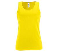 SOLS Damen Tank Top Womens Sports Sporty 02117 Neon Yellow S
