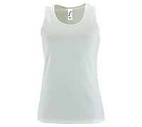 SOLS Damen Tank Top Womens Sports Sporty 02117 White L