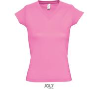 L156 SOL´S Damen V-Ausschnitt T-Shirt Moon Orchid Pink S